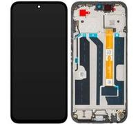 Écran et Vitre Tactile Générique Original avec Châssis Noir compatible OPPO A6x 5G Noir