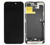 Ecran et Vitre Tactile Soft Oled Noir pour iPhone 14 Pro Max (JK 120Hz) Noir