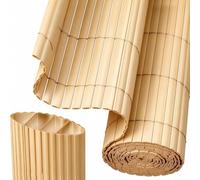 Écran Extérieur,Écran De Clôture De Confidentialité En Chlorure Polyvinyle | Écran Décoratif Flexible DIY, Double Renforcé Et Résistant Aux Intempéries, For Jardin, Terrasse(Wood-tone,90x300cm)