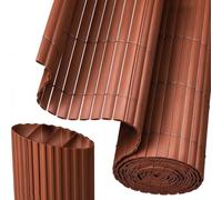 Écran Extérieur,Écran De Clôture De Confidentialité En Chlorure Polyvinyle | Écran Décoratif Flexible DIY, Double Renforcé Et Résistant Aux Intempéries, For Jardin, Terrasse(Browns,90x300cm)