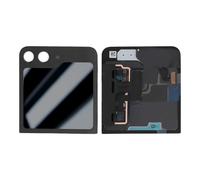 Écran Externe Complet Officiel pour Samsung Z Flip 5 Vitre Tactile Châssis Noir