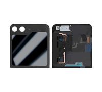 Ecran Externe Complet pour Galaxy Z Flip 5 Vitre Tactile Châssis Samsung Noir