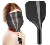 Écran Facial de Laque Noir en Plastique Poignée Réglable | Couverture Intégrale du Visage, Protège le Maquillage Peau, Usage Maison et Salon, 1 Pièce