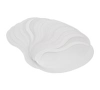 Écran Facial pour Laque pour Cheveux, écran Facial en Plastique, écran de Protection des Yeux, 50 Pièces, Conception Transparente avec Ruban Adhésif Double Face pour un Usage en