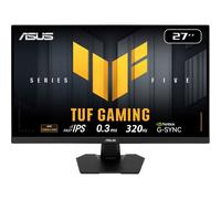 Écran gaming ASUS TUF Gaming VG27AQM5F 27 QHD IPS 320 Hz 0,3 ms G-SYNC Compatible haut-parleurs USB hub Noir