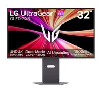 LG Moniteur Gaming Ultragear™ 32GX870B-B.AEU | Série GX8 (2026) | 32 Pouces | OLED 16:9 | 240Hz/480Hz | 0,03ms (GtG) | UHD 3840x2160 | DisplayHDR™ 500 | AMD FreeSync Premium Pro™ et NVIDIA G-Sync™