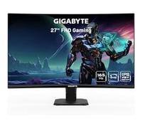 GIGABYTE GS27FC Moniteur de jeu incurvé 27" FHD - 1920 x 1080, 1500R, 180Hz, 1 ms, 250 cd/m², FreeSync Premium, HDR Ready, HDMI 2.0, DisplayPort 1.4