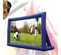 Écran Gonflable Géant Et Portable Pour Projections De Films En Plein Air, Avec Corde, Gonfleur Externe Professionnel, Piquet De Fixation Et Sac De Rangement, Projection Avant Et Arrière, 4,88 M (16 P