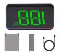 Écran HUD pour pare-brise - Affichage des têtes HUD HUD | GPS HUD Display Car Wandshield - Compteur de bord réglable à grand écran
