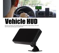 éCran Hud Universel Noir De 4,5 Pouces Pour Voiture, 2 Alarmes, Alimentation Usb, Gps Multifonction, Jauge Hud Pour VéHicule