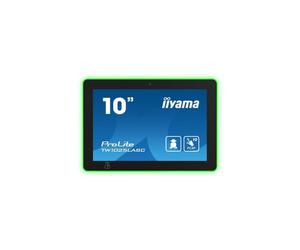 Ecran IIYAMA 10.1 Tactile PCAP 10pt Android 12 IPS 1280x800 16:10 450 cd/m² HPs 3xUSB 3.2 USB2.0 mini OTG webcam microphone paysage portrait installation àplat