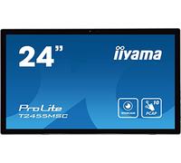 iiyama ProLite T2455MSC-B1 moniteur PCAP multitactile 10 points de 24 pouces avec webcam intégrée et support flexible