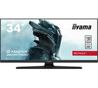Ecran iiyama 34" G-Master Red Eagle GB3467WQSU-B1, 3440x1440, VA Curved 1500R, FreeSync, Pied en réglable, 550cdm², Speakers, DP, HDMI, 0.4ms, USB HUB (4x3.0), @165Hz PC / 120FPS FHD Console de Salon