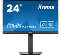Ecran iiyama Prolite 23,8", Dalle VA, 1920x1080, 250cd/m², 3000:1, Haut-parleurs, HDMI, DisplayPort, Hub USB (2x3.0), 4ms, 15cm Pied réglable en Hauteur, Pivot