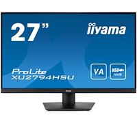 Ecran iiyama Prolite 27" Ultra Mince, Dalle VA, 1920x1080, 250cd/m², 3000:1, Haut-parleurs, DisplayPort, HDMI, 4ms (GTG), USB HUB (2x3.0), VESA 100x100, l’Image sans scintillements