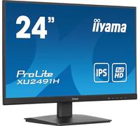 Ecran iiyama Prolite XU2491H-B1, Ultra Mince, Dalle IPS, 1920x1080@100Hz, 0.5ms. 300cd/m², 1300:1, 1xHDMI, 1xDisplay Port, VESA 100x100, sans scintillements + Anti lumière Bleue, TCO, i-Style Colour