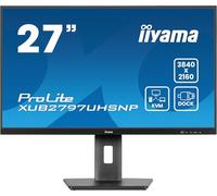 iiyama ProLite XUB2797UHSNP-B1 écran plat de PC 68,6 cm (27") 3840 x 2160 pixels 4K Ultra HD LED Noir