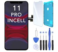 Ecran INCELL Remplacement pour iPhone 11 Pro +Joint d'Ecran Verre Trempe, Outils