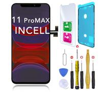 Ecran INCELL Remplacement pour iPhone 11 Pro Max Joint d'Ecran Verre Trempe +Kit