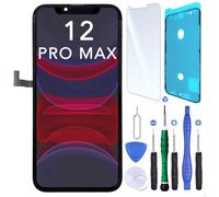 Ecran INCELL Remplacement pour iPhone 12 Pro Max Joint d'ecran verre trempé +Kit