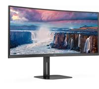 AOC V5 CU34V5C 86,4 cm (34 ) 3440 x 1440 pixels Wide Quad HD LED Noir - Neuf