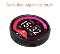 Écran intelligent IPS 1.28 pouces ESP32 pour Ardu37LVGL,carte de développement WIFI et Bluetooth 240x240 LCD TFT Tech avec WROOM tactile - Type Black shell CTP