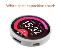 Écran intelligent IPS 1.28 pouces ESP32 pour Ardu37LVGL,carte de développement WIFI et Bluetooth 240x240 LCD TFT Tech avec WROOM tactile - Type with White shell