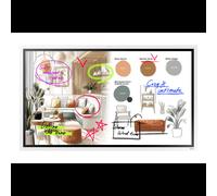 Écran interactif Samsung Flip WMFX 55" tactile 4K UHD 450 nits rotatif avec stylet 26ms latence et Samsung Knox