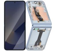 Écran Intérieur AMOLED Complet pour Galaxy Z Flip 6 Service Pack Bleu