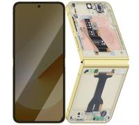 Écran Intérieur AMOLED Complet pour Galaxy Z Flip 6 Service Pack Jaune