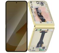 Écran Intérieur AMOLED Complet pour Galaxy Z Flip 6 Service Pack Jaune