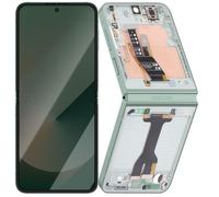 Écran Intérieur AMOLED - SAMSUNG - Galaxy Z Flip 6 - 6.7"" - Taux de rafraîchissement 120 Hz - Vert d'eau