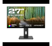 Écran JAPANNEXT JN-27IPS4FLWQHDR-HSP 27" WQHD 2560x1440 IPS LCD 8ms 16:9 178° VESA avec haut-parleurs noir mat