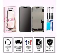 Écran - KOMI - iPhone 14 Plus - OLED - Noir - Livré avec outils et adhésif