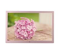 Écran Large HDMI HD de 17,1 Pouces, Cadre Photo numérique en Alliage d'aluminium, vidéo Plein Format, Lecteur publicitaire 1080p, Cadre Photo numérique