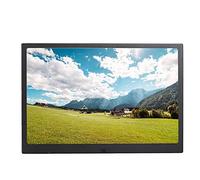 Écran Large HDMI HD de 17,1 Pouces, Cadre Photo numérique en Alliage d'aluminium, vidéo Plein Format, Lecteur publicitaire 1080p, Cadre Photo numérique