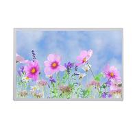 Écran Large HDMI HD de 17,1 Pouces, Cadre Photo numérique en Alliage d'aluminium, vidéo Plein Format, Lecteur publicitaire 1080p, Cadre Photo numérique