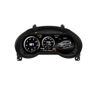 Écran LCD 12,3" Compatible Pour Lexus GX 2010-2021 : tableau de bord numérique avec compteur de vitesse et affichage intelligent.