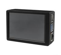 Écran LCD 3,5" pour Raspberry Pi 5, écran tactile 480 x 320 60 fps avec boîtier ABS, refroidisseur actif et stylet