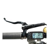 Écran LCD 36 V 48 V pour vélo électrique KT LCD11 avec connecteur SM 5 broches affichant la vitesse, le niveau de batterie, le kilométrage et les informations sur le code d'erreur