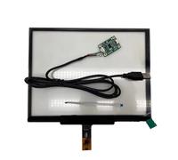 Écran LCD 9,7 Pouces 2K LP097QX1 LTN097QL01 for Borne D'arcade DIY, Compatible IPad 3 Et IPad 4, Carte De Contrôle HDMI+VGA LED A1416 (pièces Détachées for Moniteur).(9.7 USB Touch)