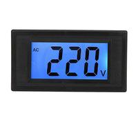 Écran LCD AC80-500 V, voltmètre CA, voltmètre numérique à deux câbles, inverseur pour test d'électricité réseau 220 V CA