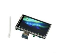 Écran LCD compatible avec Raspberry Pi 4 modèle B 3,5" avec rétroéclairage réglable alimenté par USB et support pour Raspbian Ubuntu Kodi