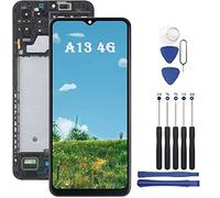 Écran LCD Compatible avec Samsung Galaxy A13 4G A135F A137F Remplacement Écran Tactile Capteur avec Outils