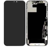 Écran LCD - Compatible - iPhone 12 et 12 Pro - Vitre Tactile - Noir - Remplacement Facile