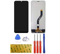 Écran LCD Compatible pour Samsung Galaxy A20s A207 SM-A207F A207M A207U A207G A207W A2070 Noir Vitre Tactile Display De Réparation Rechange Digitizer Complet Ensemble Outil Kit 3M Adhésif - sans Cadr
