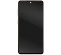 Écran LCD Complet pour Samsung Galaxy S21 Vitre Tactile et Châssis Relife Rose Poudré Rose Poudré