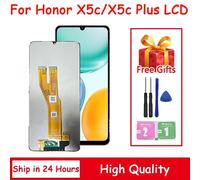 Écran LCD de haute qualité pour Honor X5c Plus NLA-LX1, 6.74 pouces, pour Huawei Honor X5C, écran tactile, numériseur, assemblage LCD With Frame