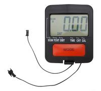 Écran LCD de rameur pour rameur d'intérieur - Compteur numérique de rechange avec mesure du pas et du temps, calories, kilométrage
