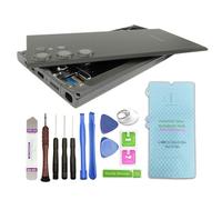 Écran LCD de rechange d'origine pour Samsung Galaxy S23 Ultra 5G S918B S918B/DS S918U S918Ul S918W S918E S9168/DS + cadre noir + film protecteur + outils d'assemblage d'écran tactile R RONPHONE